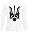 Лонгслив Герб зі зброї Белый фото