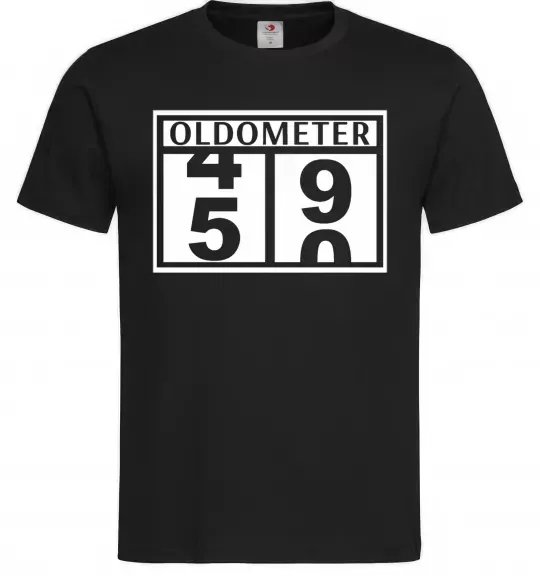 Мужская футболка Oldometer Черный фото