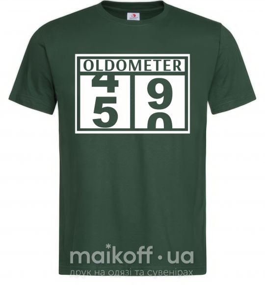 Чоловіча футболка Oldometer Темно-зелений фото