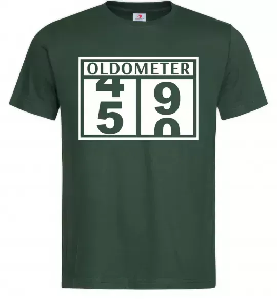 Мужская футболка Oldometer Темно-зеленый фото
