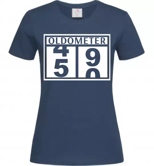 Жіноча футболка Oldometer Темно-синій фото