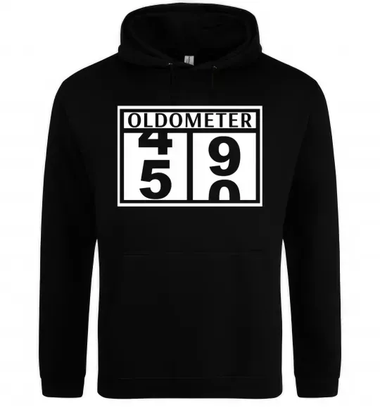 Чоловіча толстовка (худі) Oldometer Чорний фото