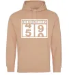 Жіноча толстовка (худі) Oldometer Пісочний фото