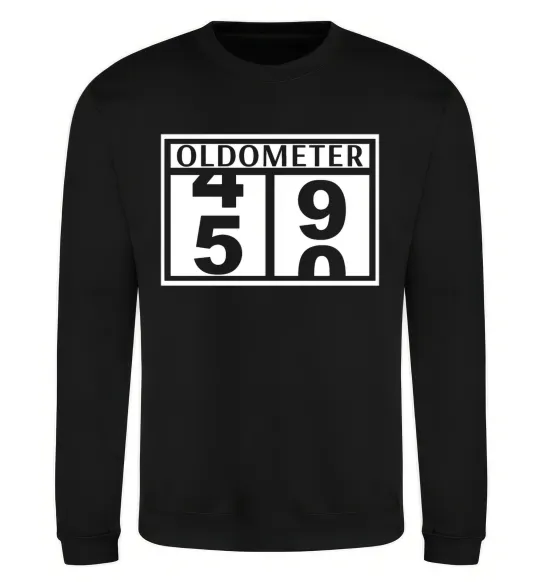 Свитшот Oldometer Черный фото