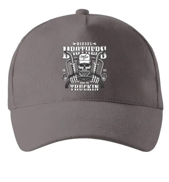 Кепка Diesel brothers Серый фото
