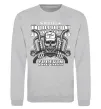 Світшот Diesel brothers Сірий меланж фото