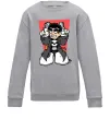 Детский Свитшот Punisher grafity Серый меланж фото