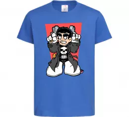 Детская футболка Logo Punisher Черный фото