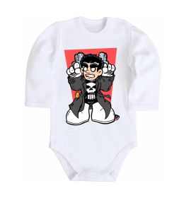 Детский боди Punisher grafity