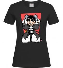 Жіноча футболка Punisher grafity