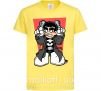 Детская футболка Punisher grafity Лимонный фото