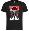 Чоловіча футболка Punisher grafity Чорний фото