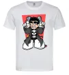 Чоловіча футболка Punisher grafity Білий фото