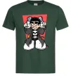 Чоловіча футболка Punisher grafity Темно-зелений фото