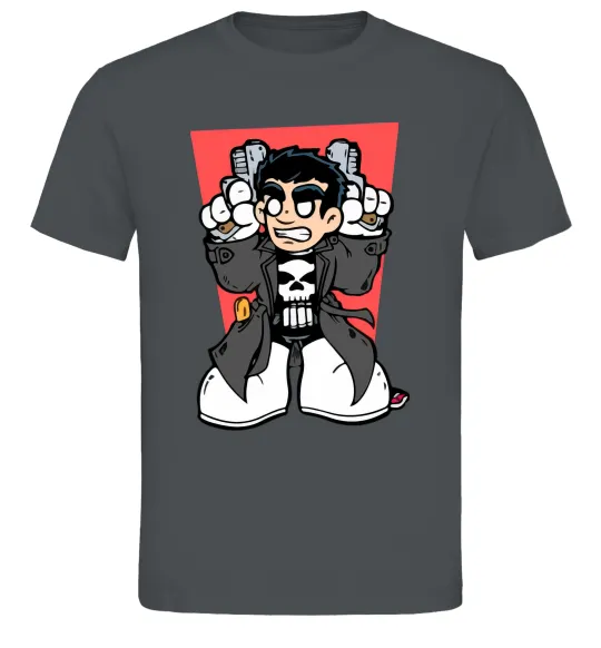 Чоловіча футболка Punisher grafity Графіт фото