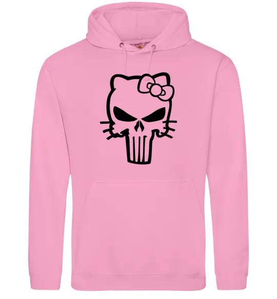 Жіноча толстовка (худі) Hello kitty Punisher Рожевий фото