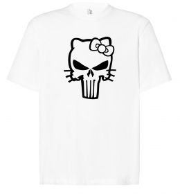 Футболка Оверсайз Hello kitty Punisher