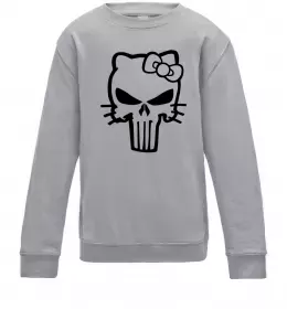 Детский Свитшот Punisher from Ukraine Черный фото