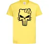 Детская футболка Hello kitty Punisher Лимонный Детская футболка Hello kitty Punisher Лимонный фото