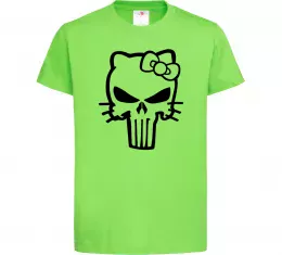 Детская футболка Logo Punisher Черный фото