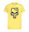 Детская футболка Hello kitty Punisher Лимонный фото