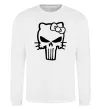 Свитшот Hello kitty Punisher Белый фото
