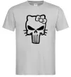 Чоловіча футболка Hello kitty Punisher Сірий фото