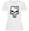 Жіноча футболка Hello kitty Punisher Білий Жіноча футболка Hello kitty Punisher Білий фото
