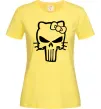 Жіноча футболка Hello kitty Punisher Лимонний Жіноча футболка Hello kitty Punisher Лимонний фото