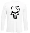 Лонгслів Hello kitty Punisher Білий фото