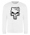 Свитшот Hello kitty Punisher Белый фото