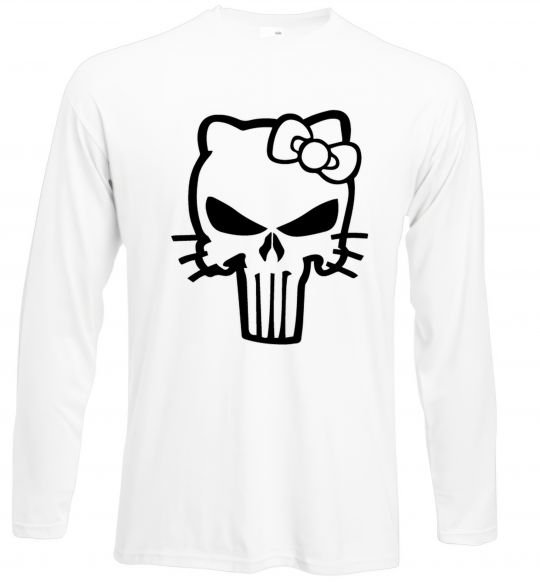 Реглан Hello kitty Punisher Білий фото