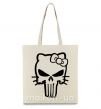 Эко-сумка Hello kitty Punisher Бежевый фото