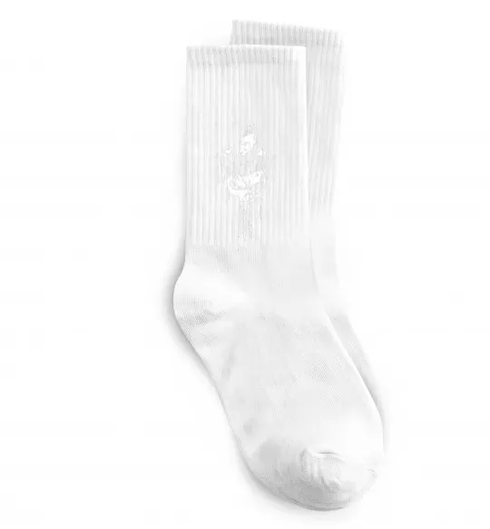 Шкарпетки Punisher white Білий фото