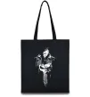 Эко-сумка Punisher white Черный фото