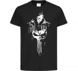 Детская футболка Punisher white
