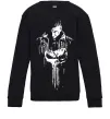 Дитячий світшот Punisher white Чорний фото