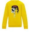 Детский Свитшот Punisher red Солнечно желтый Детский Свитшот Punisher red Солнечно желтый фото