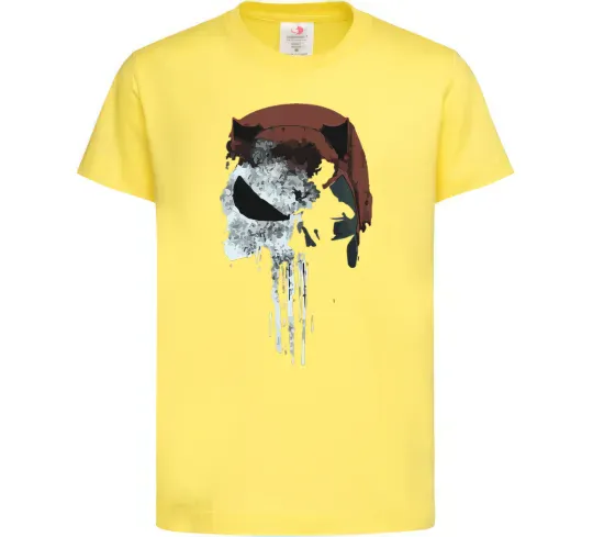 Детская футболка Punisher red Лимонный фото