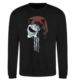 Свитшот Punisher red Черный фото