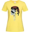Жіноча футболка Punisher red Лимонний Жіноча футболка Punisher red Лимонний фото
