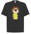 Футболка Оверсайз Evil Morty Чорний фото