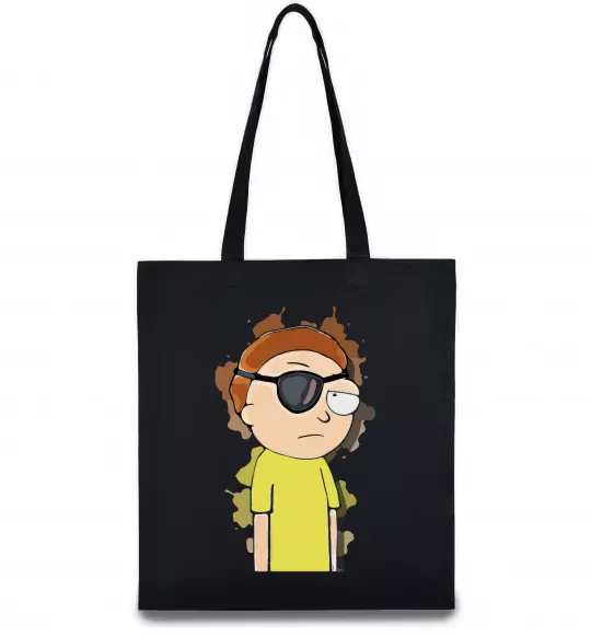 Еко-сумка Evil Morty Чорний фото