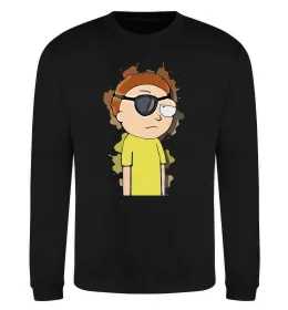 Свитшот Evil Morty Черный фото