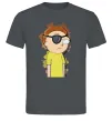 Чоловіча футболка Evil Morty Графіт фото