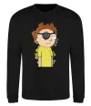 Світшот Evil Morty Чорний фото
