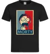 Чоловіча футболка Морті арт Чорний Чоловіча футболка Морті арт Чорний фото