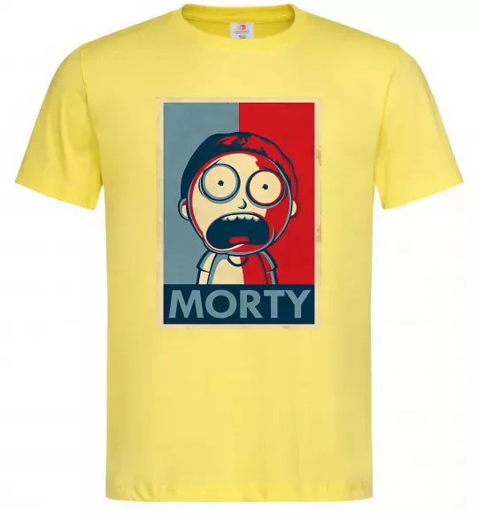 Чоловіча футболка Морті арт Лимонний фото