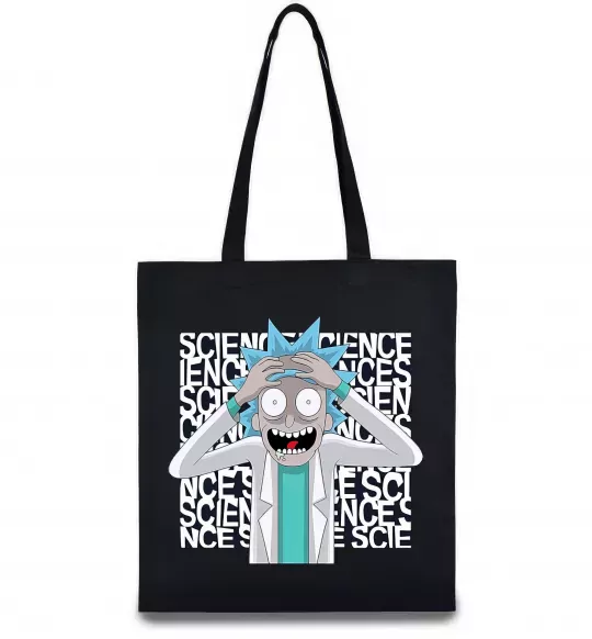 Эко-сумка Science Rick Черный фото