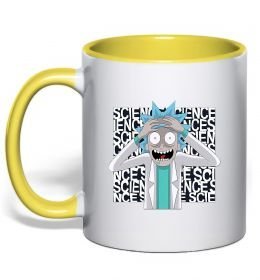 Чашка с цветной ручкой Science Rick Чашка с цветной ручкой Science Rick